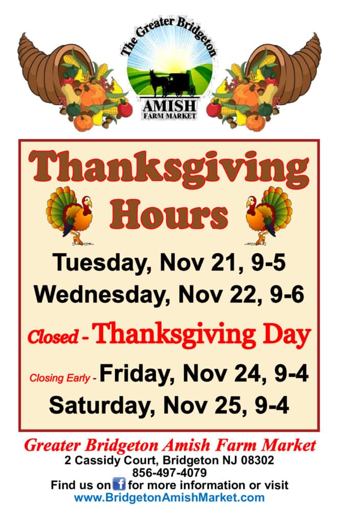 The Greater Bridgeton Amish Farm Market Farmers Market in Bridgeton